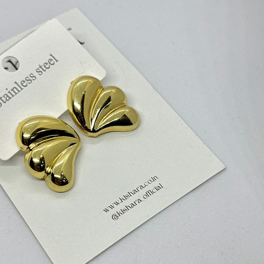 PETAL HEART STUDS