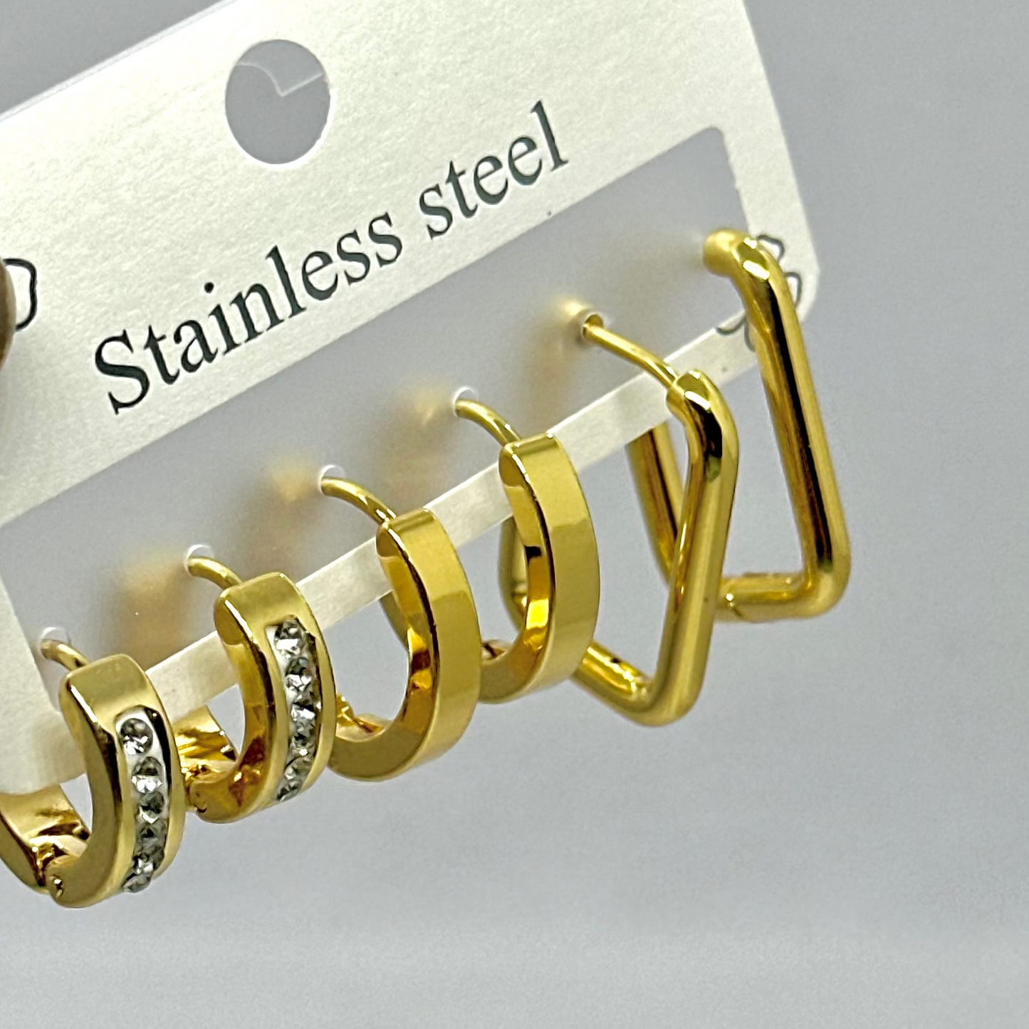 ESSENTIAL HOOP MIX ( SET OF 3 PAIRS )