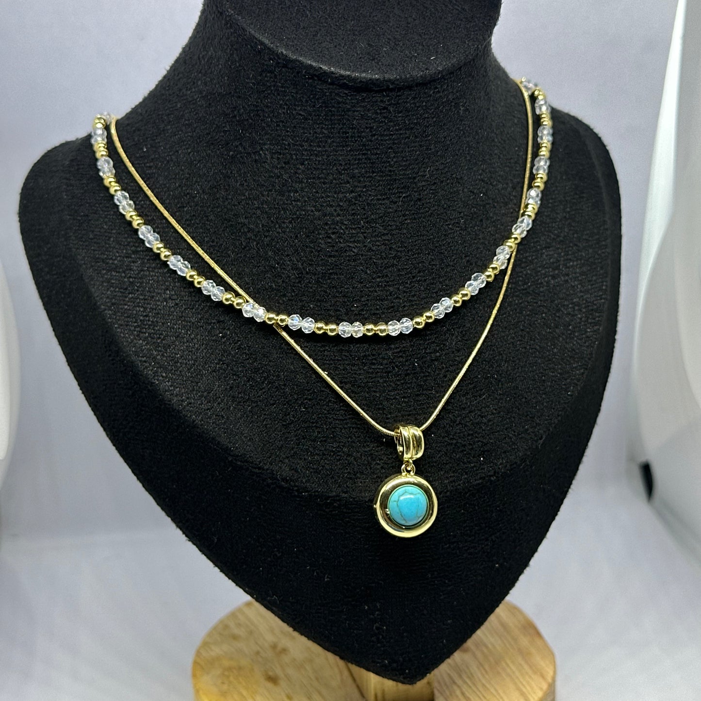 BOHEMIAN DOUBLE LAYER NECKLACE