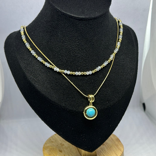 BOHEMIAN DOUBLE LAYER NECKLACE
