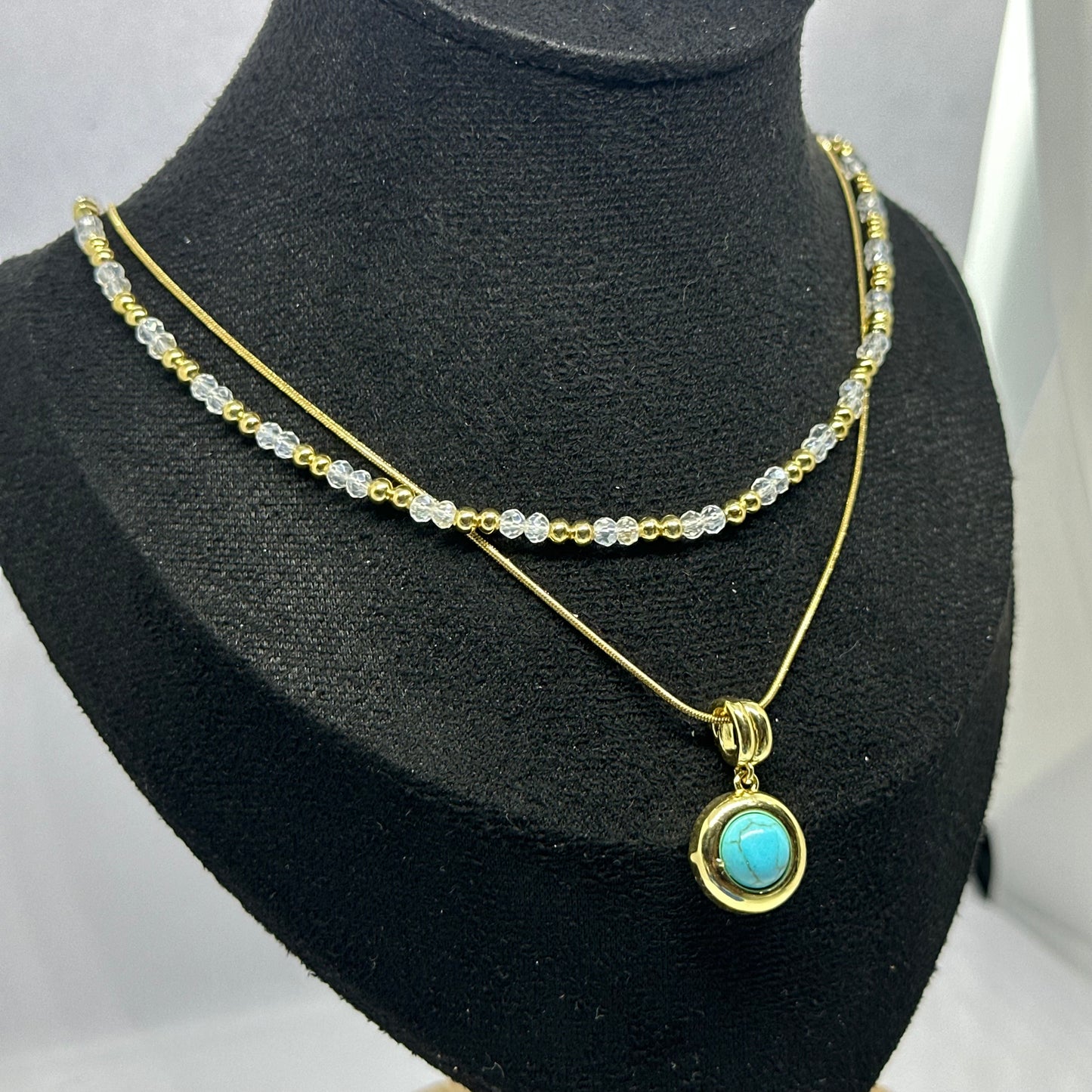 BOHEMIAN DOUBLE LAYER NECKLACE