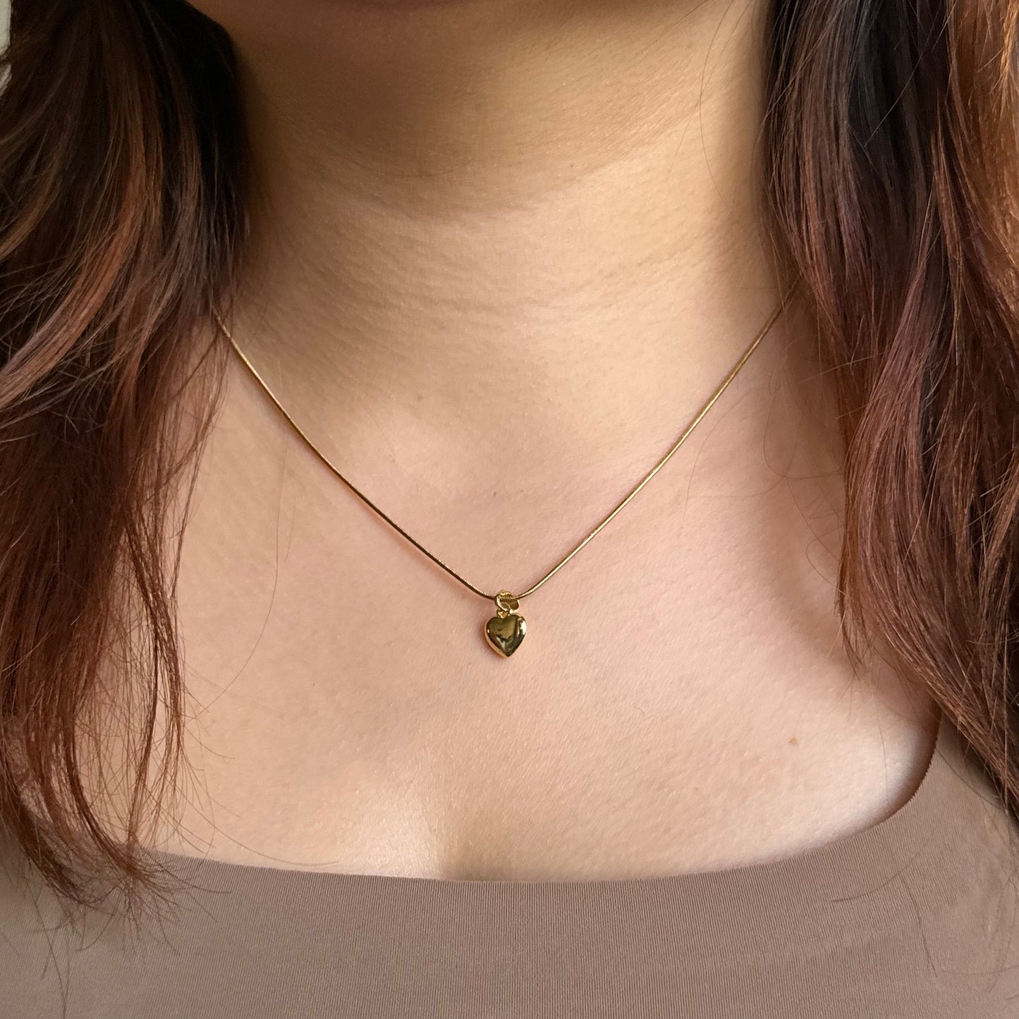 TINY LOVE TOKEN NECKLACE