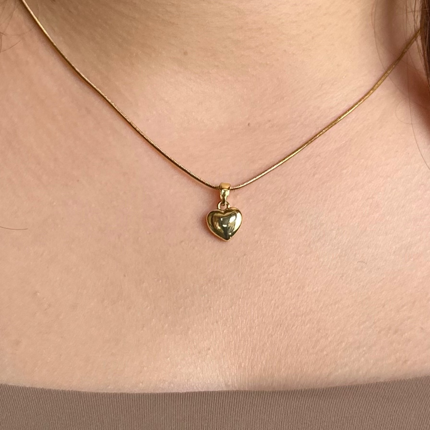 TINY LOVE TOKEN NECKLACE