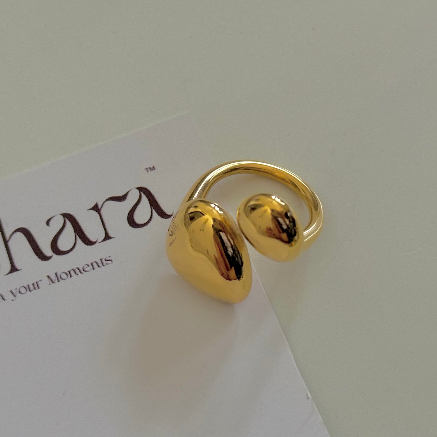 CHUNKY BOLD RING | 18K GOLD PLATED