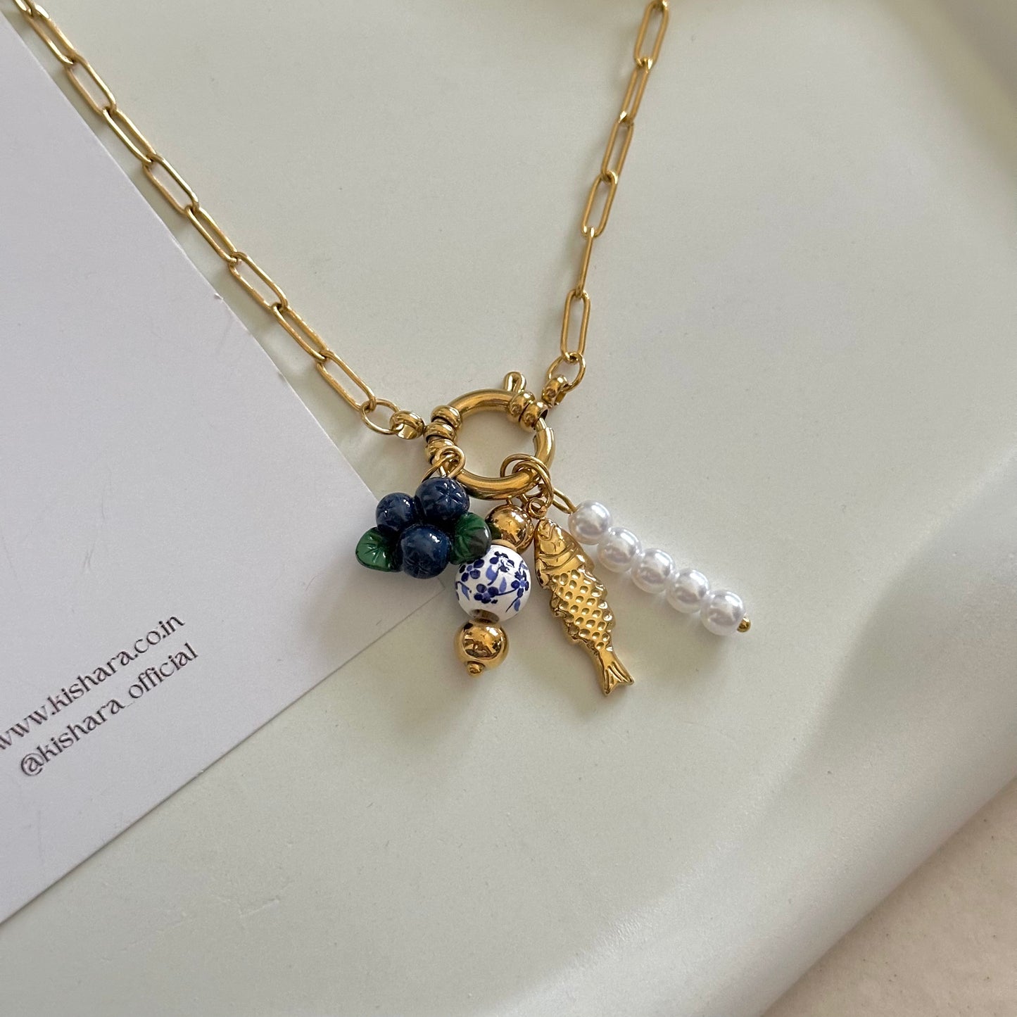 CHARM NECKLACE | 18K GOLD PLATED