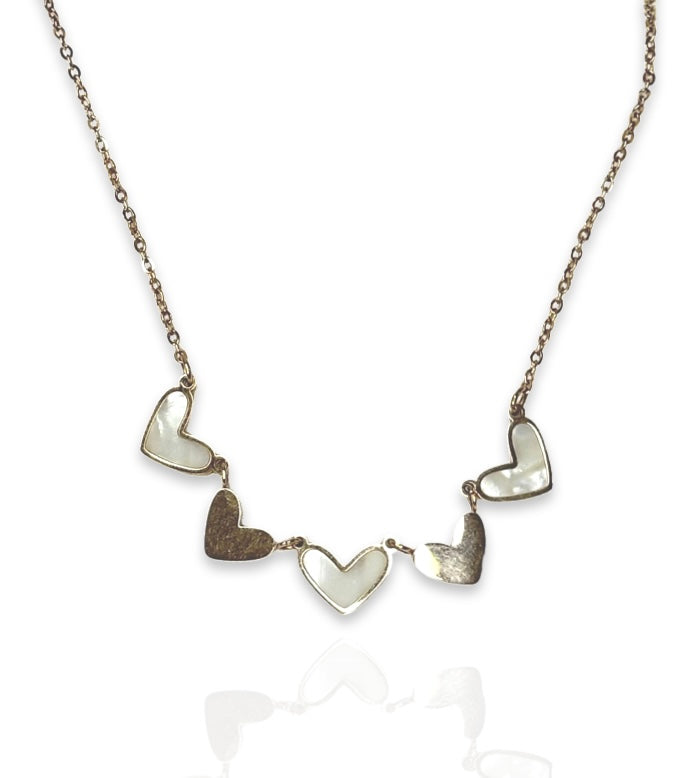 Mini Hearts Necklace