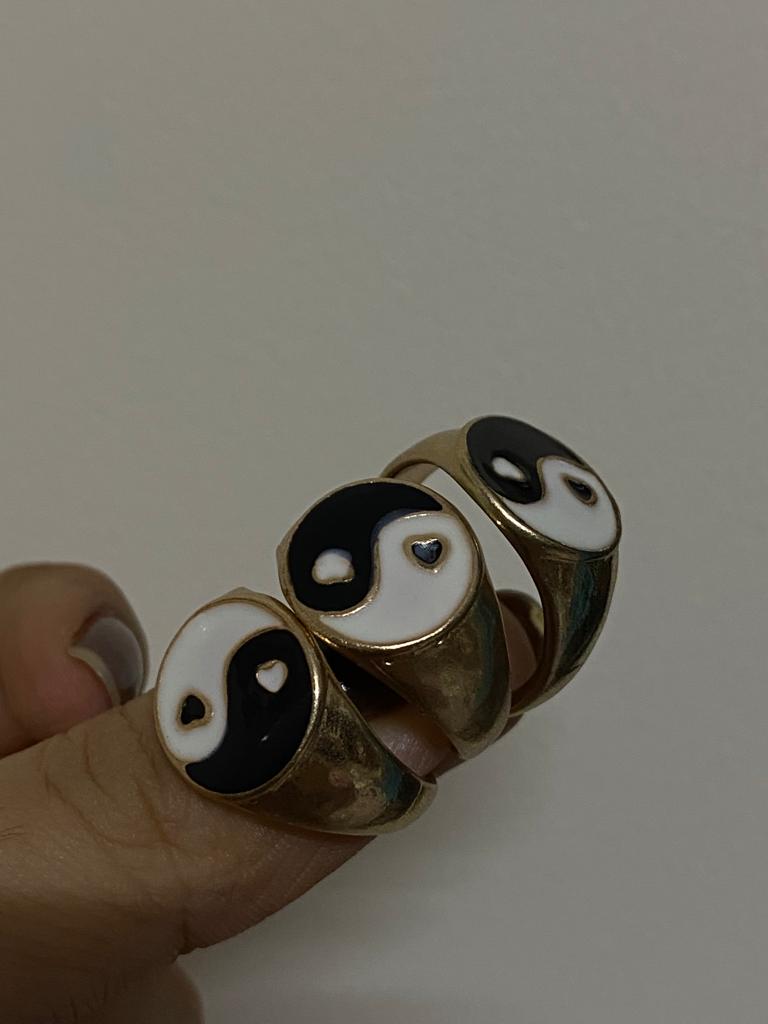 Ying Yang Unisex Rings