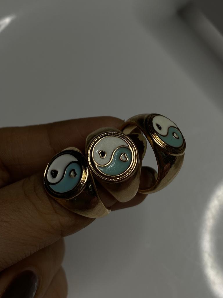 Ying Yang Unisex Rings