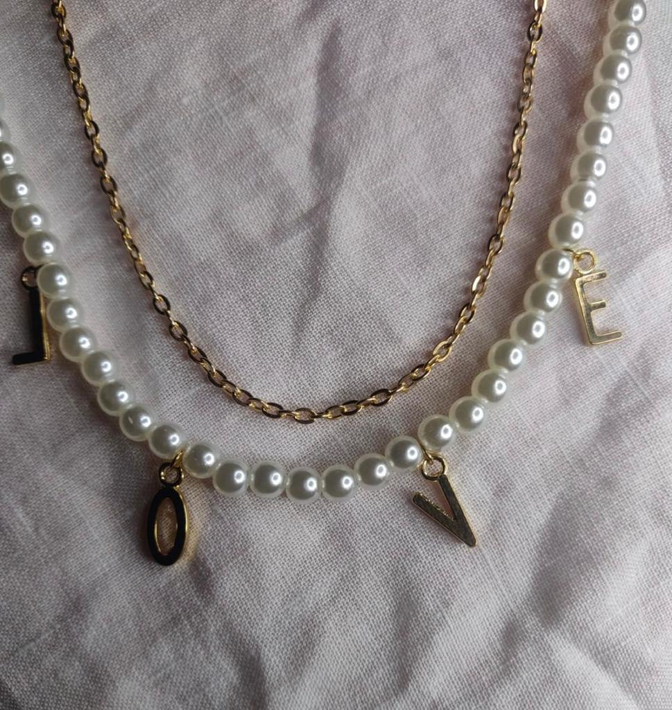 Love pearl chain