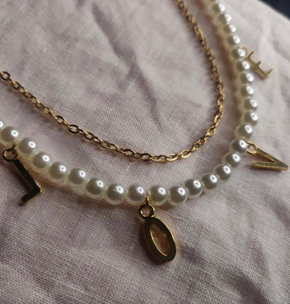 Love pearl chain