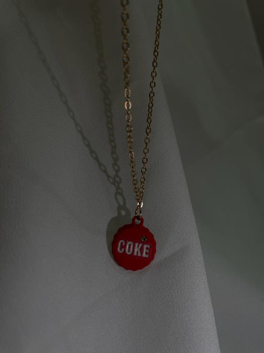 Coke necklace