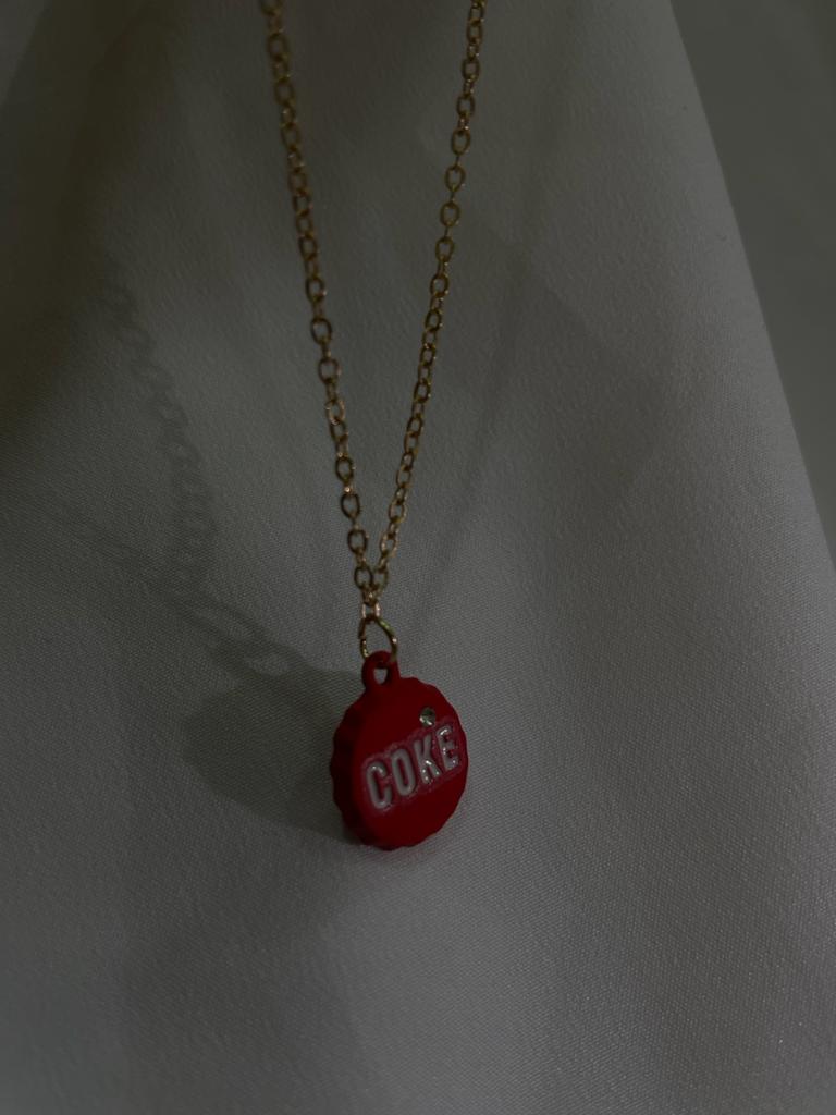 Coke necklace