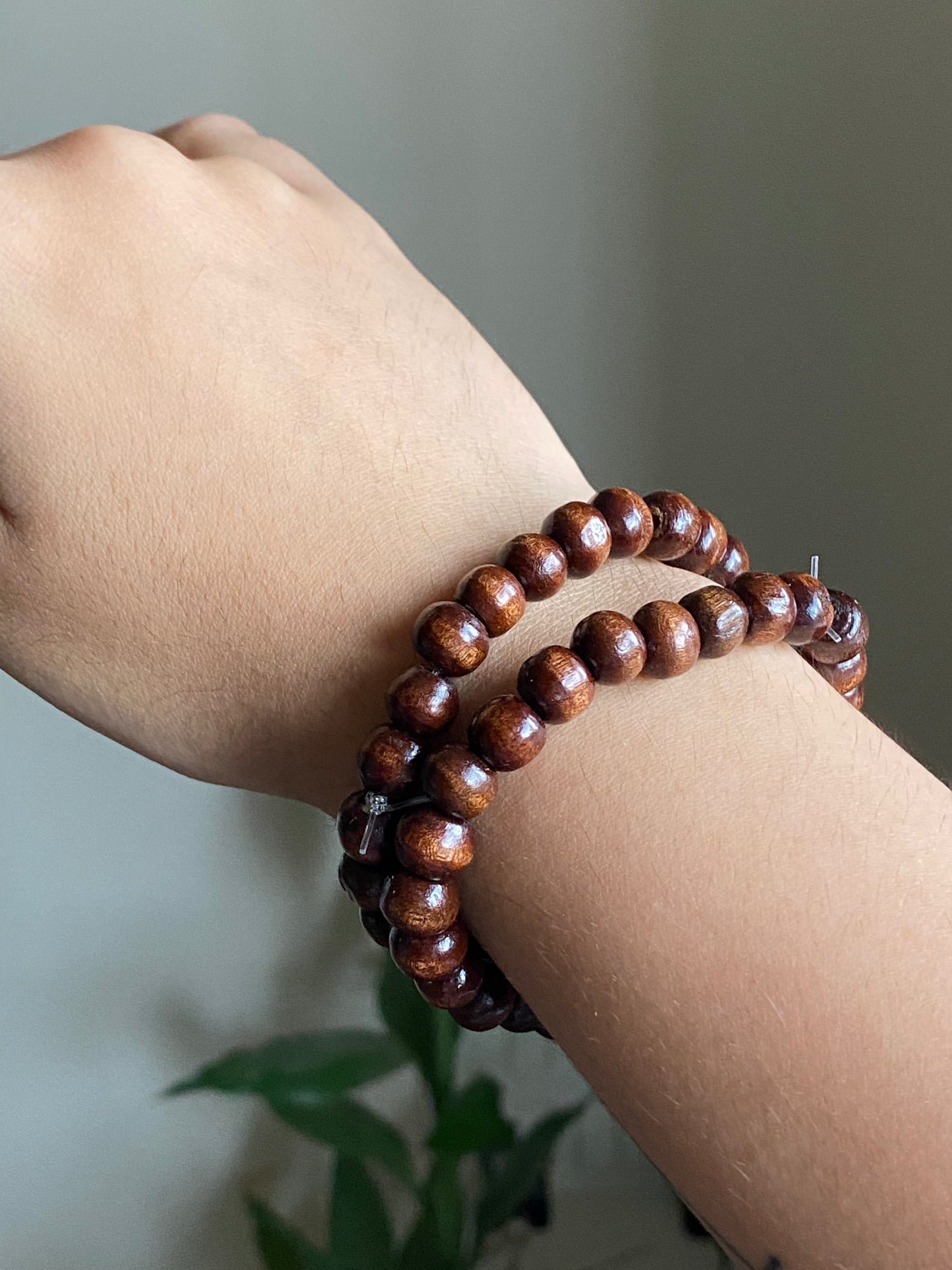 Dark brown bracelets