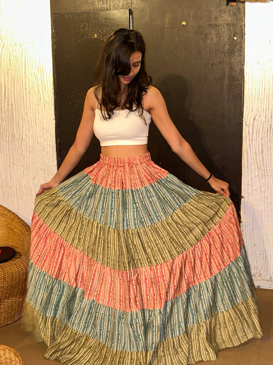 Rangilo Boho Skirt